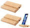 DHSBGWSX 2 supporti in bambù, supporto per tablet, supporto da scrivania, pratico supporto per cellulare, supporto universale per cellulare