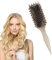 Lockenbürste, Locken mit Zinken definieren Stylingbürste, zum Kämmen und Formen von Männer- und Frauenlocken, um Ziehen und Lockenablösung zu reduzieren (Beige, 24cm)