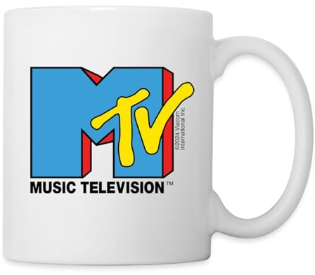 MTV Music Television Ikonisches Logo Tasse