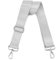 Fitbitop Tragegurt Tasche, 3.8 cm Breite Schultergurt Für Taschen Silber, Taschengurte zum Wechseln, Verstellbarer Schultergurt Taschengurt, Nylon Schulterriemen Crossbody Bag Damen Breiter Gurt