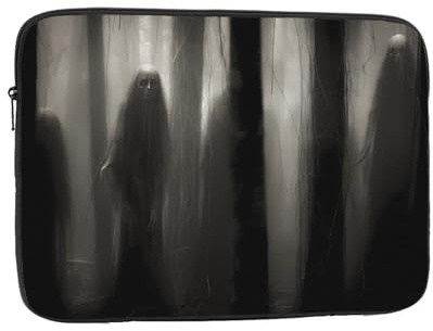 Ghostly Shadow By The Tree Laptop-Schutzhülle für 25,4 cm (10 Zoll), geeignet für Notebook, Computer, Tablet, Reisen, einfache Hülle