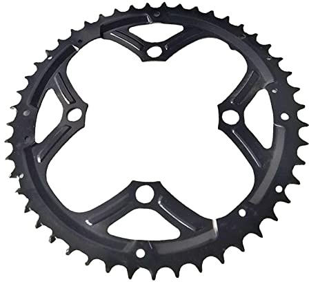 Qianly Stahl Fahrradkettenblatt, Schmales Breites Kettenblatt, 48 Zähne, 7/8/9 Gang Ersatzteile für