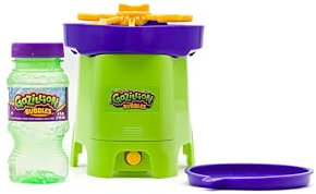 Gazillion Bubbles Tiny Typhoon, Compact Bubble Machine, Powerful Bubble Blower for Maximum Fun, Easy to Clean & Portable, Includes 4 oz Gazillion Bubble Non-Toxic Solution