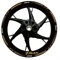 Impermeabile Adesivo per Cerchioni di Motociclette per Yamaha T-Max 500 TMAX 500 T Max 500 Adesivo Riflettente per Cerchioni Adesivi per Mozzi Ruota Adesivi Decorativi per Cerchioni(Colore 20)