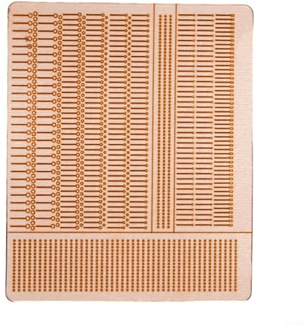 Gettimore PCB-IC-Spot-Reparatur-Pad für Handy-Motherboard-Nacharbeit, fliegendes Draht-Patch-Lötstück, für nahtlose Wartung, 4,8 x 5,8 cm