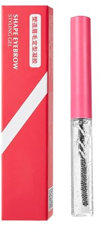 Mimoqk Eyebrow Shaping Gel, wasserfest, brauner Klebstoff, schweißfest, Styling-Gel, anhaltende Nährstoffformel, 1,1 x 10,1 cm, für Damen, Mädchen, Erwachsene, Mutter, , Dating, Bad, Reisen