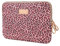 Leopard Laptophülle Laptoptasche Notebooktasche Hülle Schutzhülle Sleeve Tasche Computer Tablet für Laptop/Notebook 7 Leopard Rot