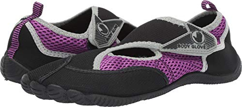 Body Glove Wasserschuh für Damen, Schwarz/Oasis Purple, 42 EU
