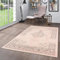 Pergamon Designer Teppich Passion Vintage Bordüre Rosa Beige in 5 Größen