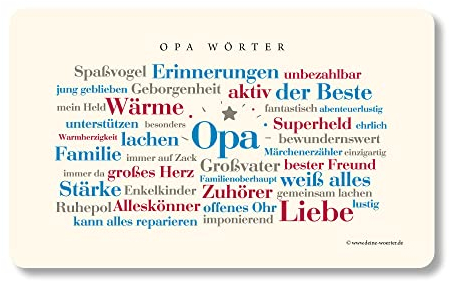 Frühstücksbrettchen Opa