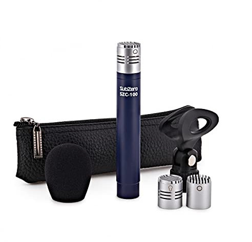 SUBZERO Pencil Condenser Microphone Kit with Changeable Capsules