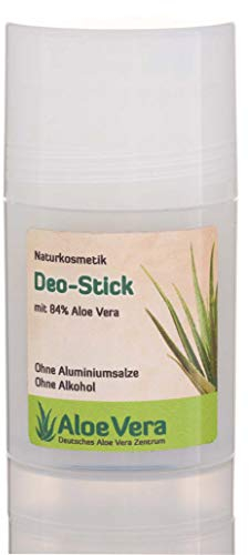 Aloe Vera Deo Stick, Naturkosmetik mit 84% Aloe Vera (1 x 75 ml)