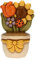 THUN - Dekoratives Glas mit Marienkäfer und Blumen - Gastgeschenke und Wohnaccessoires - Geschenkidee - Keramik - Ø 8,33 cm; 25 cm h