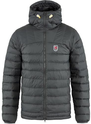 Fjällräven Herren Expedition Pack Down Hoodie Jacke, Basalt, XS