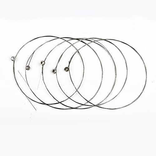 HEIBTENY 10 cuerdas de acero para guitarra acústica, E-1st