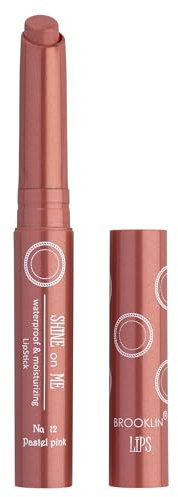 Impala - Brooklin Shine On Me Lippenstift Pastellrosa 12 | Glänzender Lippenstift | Lippenstift mit glatter Textur | Feuchtigkeitsspendender, langanhaltender Lippenstift