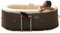 Vasca Idromassaggio da Esterno Gonfiabile Riscaldata 2 Posti 190x120x65 cm Ease.Zone Marrone