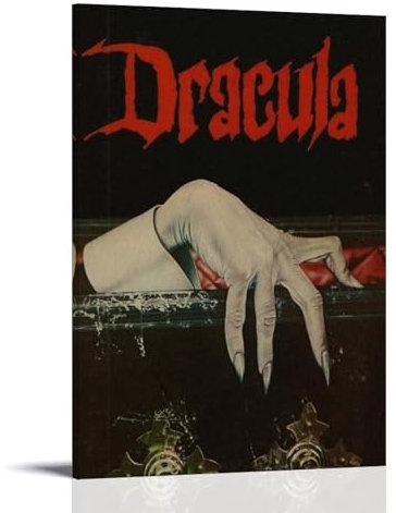LUISAS Dracula Movie Art Poster Dekorative Malerei Leinwand Wandkunst Wohnzimmer Poster Schlafzimmer Malerei,Wandkunst Bilddruck Moderne Familienzimmer Dekor 24x36inch(60x90cm)