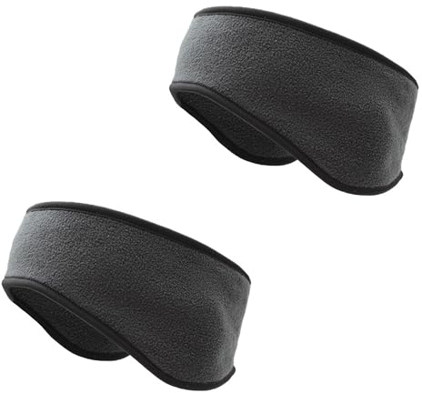 SooGree Fleece Ear Warmers Winter Ear Muffs Running Sports Headband Cold Weather Winter Running Gear Outdoor Fitness Headbands for Man and Woman