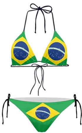 Nopersonality Bikini Sets for Women Sexy Triangle Bikini Set Tie Side Bikini Swimsuit String Halter Bikini for Party