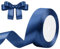 Geschenkband Dunkelblau 25mm x 23m Satinband Dunkelblau Schleifenband Geschenkband Satinbänder für Geschenkverpackungen, Basteln, DIY, Nähen, Brautparty-Dekoration, Christbaumschmuck