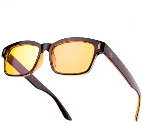 ToriToro Gafas Luz Azul, Bloqueo, Gafas Para Ordenador, Hombre, Mujer, Filtro Luz Azul, Blue Light Glasses, Anti Luz azul, Gaming, Diseño Clásico Retro, Protección UV400.