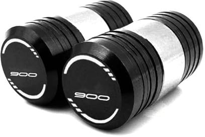 SEYXF Ventilkappen Für Kawasaki Z900 Z 900 2017 2018 2019 2020 2021 2022 2023 Motorrad Zubehör CNC Reifen Ventil Kappen(Silver)