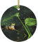 Frosch und Regen Weihnachtsschmuck, Weihnachtsbaumdekoration, Ornament zum Aufhängen für den Urlaub