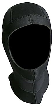 Milisten Taucherhaube 5mm Schwarz M, Praktische Schnorchelmütze für Surfing