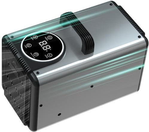 NiwNiw UltraMAX Ozone Generator & Negative Ion 2-in-1 Air Purifier with Timer Display, Commercial Smell Removal Odour Eliminator Machine for Car,Smoke,Pet,Home,RV,Basement,Kitchen and Rental Property