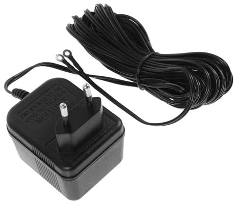 jojofuny Netzteil für Video Türklingel 24v 500ma Kunststoff Transformator mit Langem Kabel Sicherheitsadapter für Heimsicherheits Türklingeln Kompatibel mit Blink Weiteren Modellen
