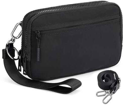 VONAL Handytasche zum Umhängen Damen Clutch RFID-Blockierung Kleine Handtasche Damen Handytasche mit Geldbörse zum Umhängen, Umhängetasche mit Verstellbar Schultergurt