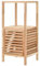 OHOOWOO Badezimmerschrank Massivholz Walnuss 39,5x35,5x86 cm,Stilvoller Badschrank aus Walnuss für geordnete Aufbewahrung im Bad Aufbewahrungsschränke, Schließfächer