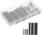 SHINEOFI 127pcs Heat Shrink Tubes Kit Insulation Heat Shrink Tubing for Electrical Cables Durable Wrap Sleeves for Solder Connections Easy to Trim Safe and Insulated Bag Packaging
