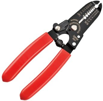 Precisions Elektriker-Abisolierzange, Crimpzange, robust, Karbonstahl, Kabelschneider, Zange für tolle Leistungen