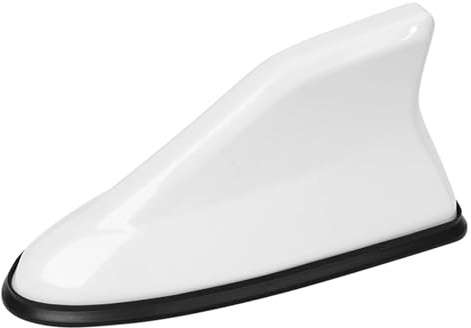 Car Radio Aerial Mast Car Antenna Signal Amplifier Car Radio Aerials Shark Fin Antenna Fit For Suzuki SWIFT VITARA SX4 Grand Swift Alto Jimny Ignis(WHITE)