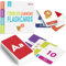 merka Kleinkind-Lernkarten, Alphabet-Lernkarten für Kleinkinder, Set mit 58 Buchstaben, Farben, Formen und Zahlen, Lernspielzeug, pädagogische Vorschul-Kleinkind-Lernkarten