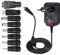 12W Alimentatore Universale CA a CC 3V 4,5V 5V 6V 7,5V 9V 12V 1A, Adattatore Multitensione con 8 Spine CC per Elettronica Domestica