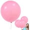 Riesenballon Rosa，Riesen Luftballons, Grosse Luftballons Rosa, XXL Luftballon Rosa 90cm, Latex Riesige Ballon für Hochzeit Geburtstag Taufe Babyparty Kindergeburtstag Karnevals Deko