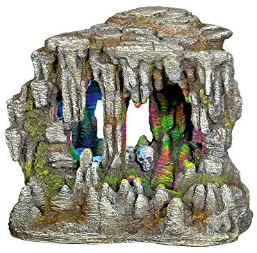 Nobby Aqua Ornaments HÖHLE mit LED, 22,5 x 14,7 x 21 cm, 1 Stück