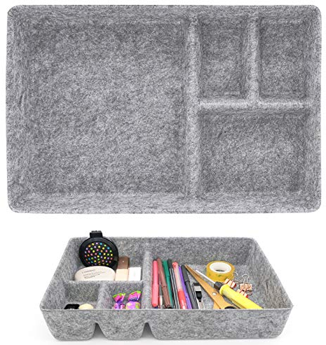 JLNGTHONG Schubladen Organizer, Aus Filz Set Waschbare Aufbewahrungsbox Ideal als Organizer zur Aufbewahrung von Büroartikeln