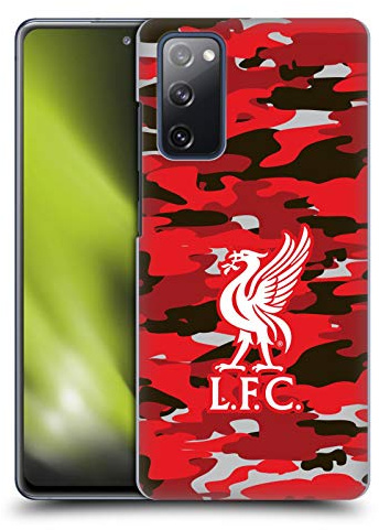 Head Case Designs Offizielle Liverpool Football Club Club Liver Bird Farben Camou Harte Rueckseiten Handyhülle Hülle Huelle kompatibel mit Samsung Galaxy S20 FE / 5G