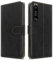 PIXFAB For Sony Xperia 1 III Leather Phone Case, Magnetic Closure Full Protection Book Folio Design, Wallet Case Cover [Card Slots] and [Kickstand] For Sony Xperia 1 III - Black