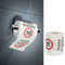 Toilettenpapier Happy Birthday │18.Geburtstag 24 Meter 2-lagig 180gr/qm │ Klopapier Motivpapier WC-Papier (1 x Toilettenpapier 18)