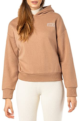 Sublevel Damen Basic Pullover Hoodie mit Mini-Print