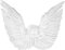 Funidelia | Alas de ángel Blancas para Mujer Navidad, Belén de Navidad - Accesorios para Adultos, Accesorio para Disfraz - Blanco