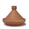 ARTIGIANATO VULCANO Tajine Marocchino Pentola Terracotta Rettangolare Rossa cm 37 x 28 h