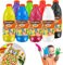 CLEOPATRE Première Gouache Baby 2-EN-1-Peinture 8 Peindre au Pinceau 1L Peinture au Doigt Lavable pour Enfant dès 2 Ans, Couleurs Assorties, 1 Litre, Set de 1000 Pièces