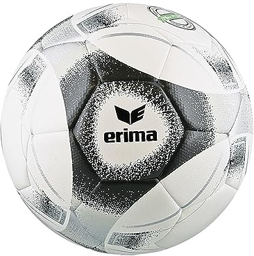 Erima Hybrid 2.0 Trainingsball schwarzweisssilber, 5 Ohne Geschlecht