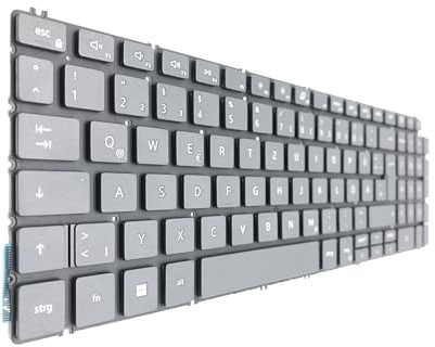 T-ProTek DEUTSCHE - Tastatur Keyboard Schwarz kompatibel für Dell XPS 15 (7590-P56F003)